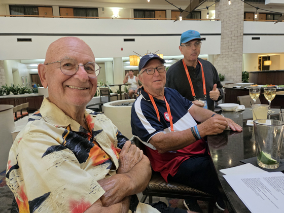 Welcome reception at the Embassy Suites