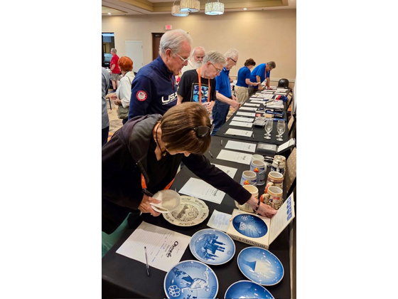 Always interesting items in the silent auction